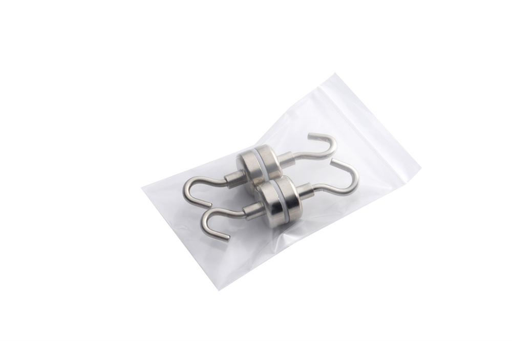 custom packaged magnetic hooks suitable for retail