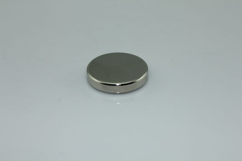 Assorted nickel-plated neodymium magnets in block, disc, cylinder and countersunk shapes.